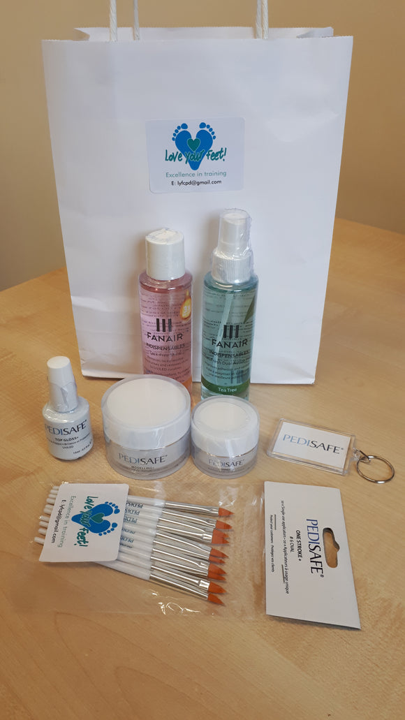 PediSafe Nail Reconstruction ONLINE VERSION  NOW AT KAJABI.COM *Course includes over £200's worth of kit*