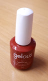 Gelous vinyl polish 15ml, UV cured, ask for colours