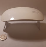 Sun Mini 2 miniature WHITE LED UV setting lamp, available in White, Green, Blue, Pink and Red (body colour) :)