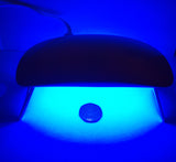 Sun Mini 2 miniature WHITE LED UV setting lamp, available in White, Green, Blue, Pink and Red (body colour) :)
